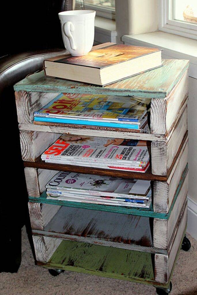Мастер-класс по декупажу старого письменного стола вырезками из журналов, салфетками или обоями