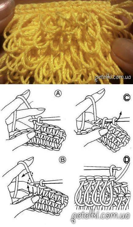 Способы вязания мочалок крючком и спицами