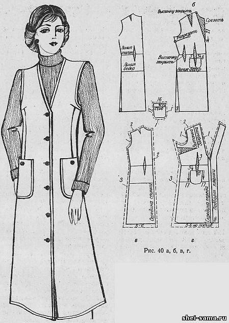 Выкройки и модели зимних сарафанов