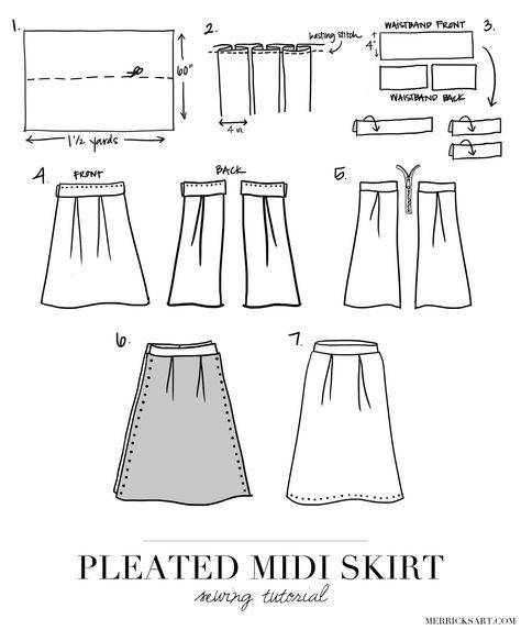 Как сшить летнюю юбку (3 варианта) для девочки своими руками