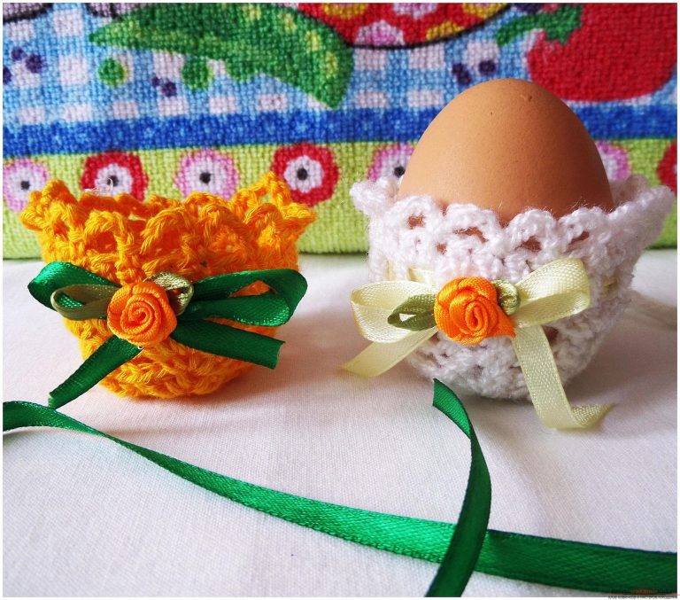 Подставочки под пасхальные яйца (мое авторское) - амигуруми - страна мам