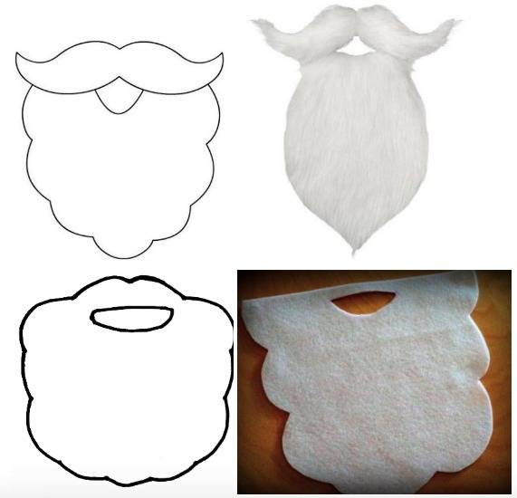 Как сделать бороду из бумаги для гнома?
