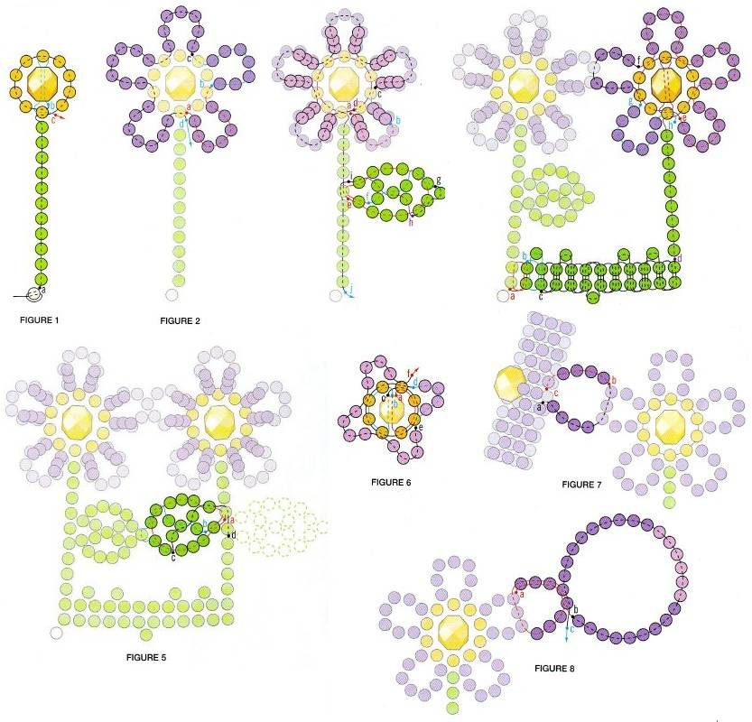 Как сделать цветы из бисера своими руками: фото, схемы и видео