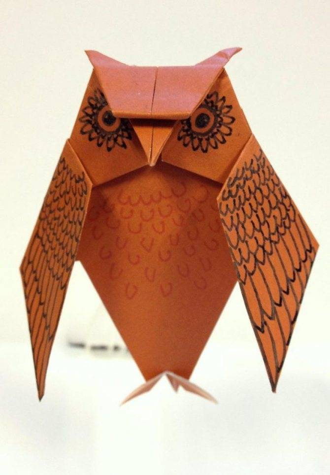 Как сделать сову оригами: видео сборки и мастер-класс для начинающих