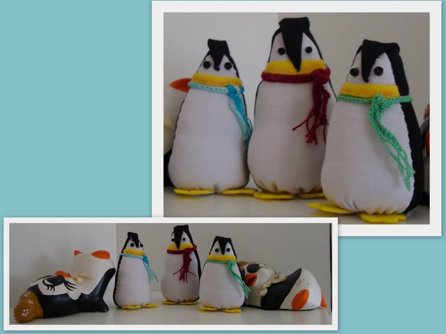 Пингвин своими руками - 5 милых идей