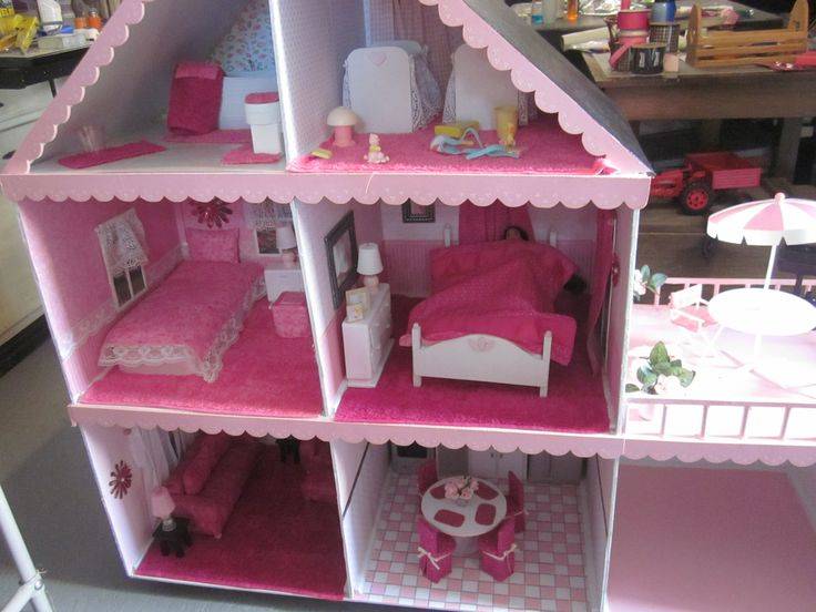 Мебель для кукольного домика своими руками - «декор»