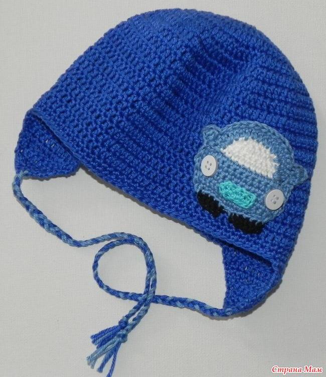 Шапка для мальчика крючком: теплая зимняя шапка крючком без ушек art-textil.ru
