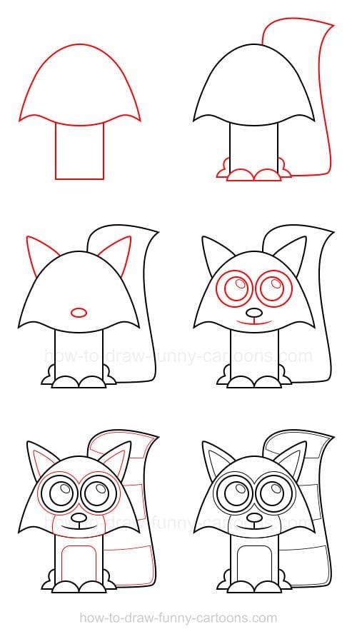 Как рисовать зверей пошагово своими руками: легкая инструкция с обзором оригинальных идей