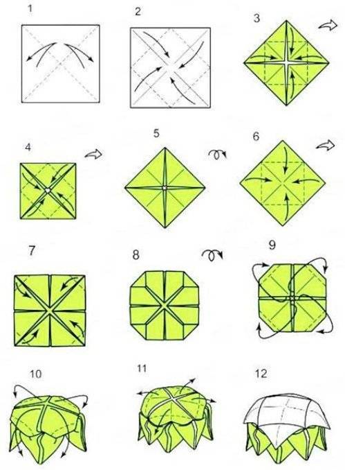 Оригами из бумаги цветы своими руками. схемы, пошаговые инструкции + 300 фото