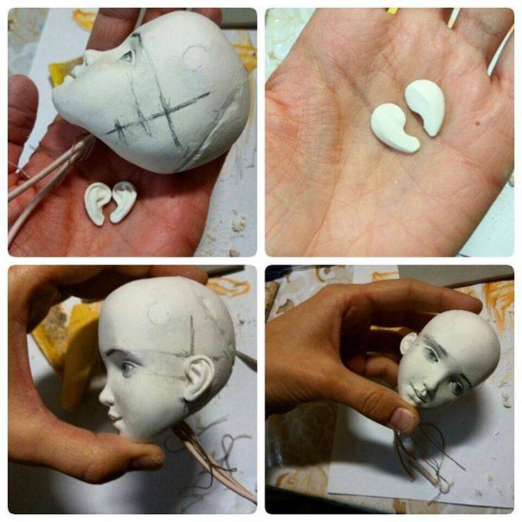 Куклы из полимерной глины — делаем фигурки своими руками. инструкция и примеры для начинающих