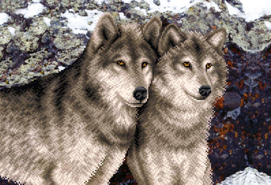 Вышивка бисером: волки и особенности их создания