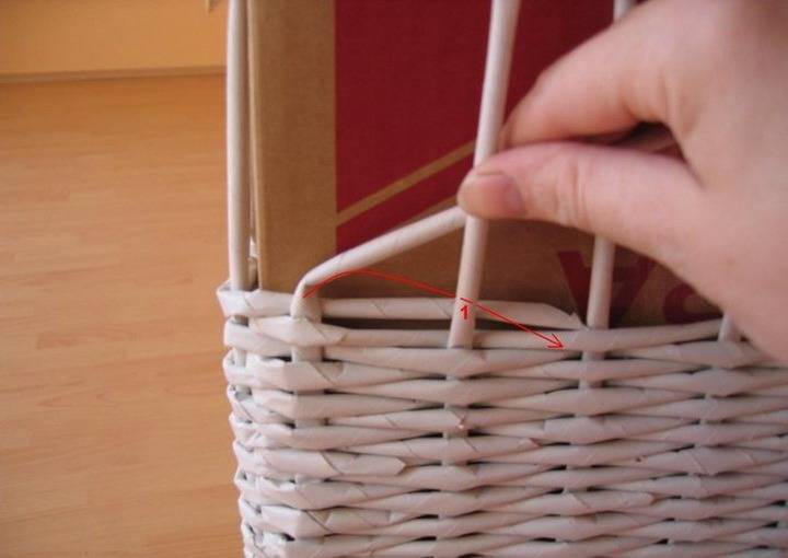 Плетение из трубочек для начинающих: маленькая корзинка - каталог статей на сайте - домстрой