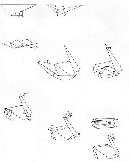 Как сделать лебедя из бумаги своими руками поэтапно: оригами из модулей с инструкцией для начинающих (120 фото схем и идей)