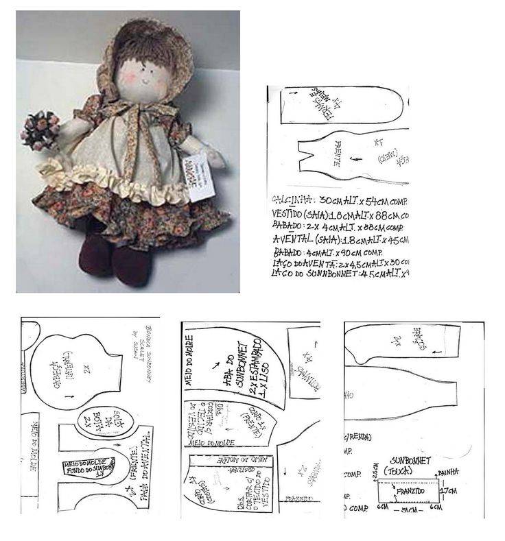 Куклы из подручных материалов своими руками, пошагово с фото