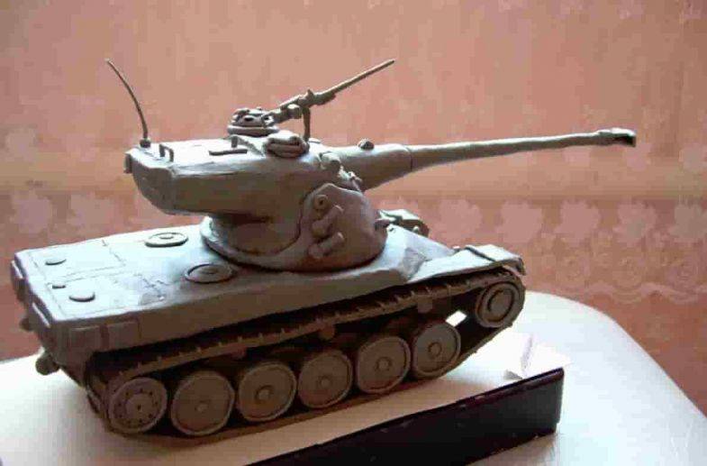 Как сделать танк т-34 из пластилина: танк тигр, ис 7 и ис5 поэтапно с фото