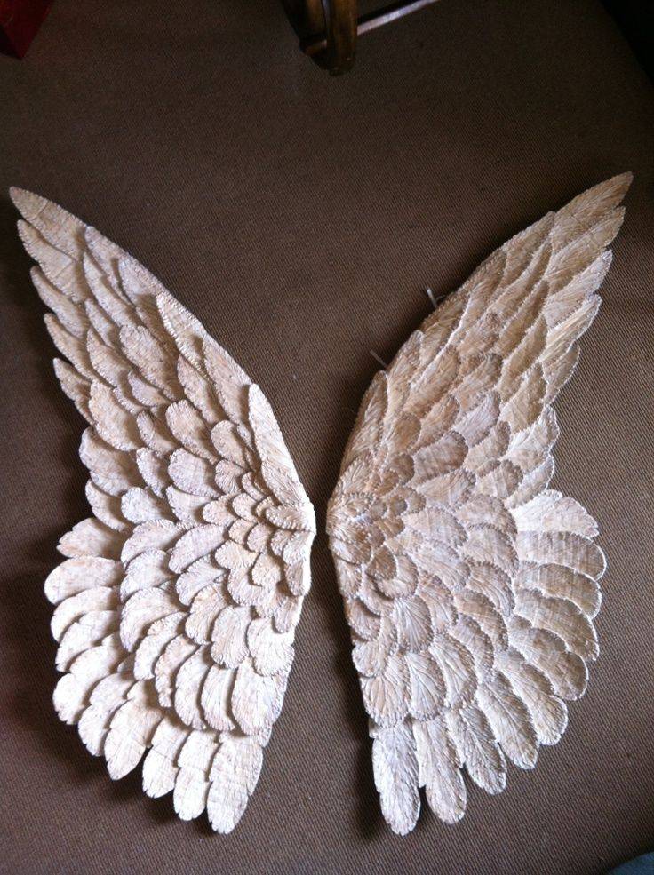 Как сделать крылья ангела своими руками: мастер-класс