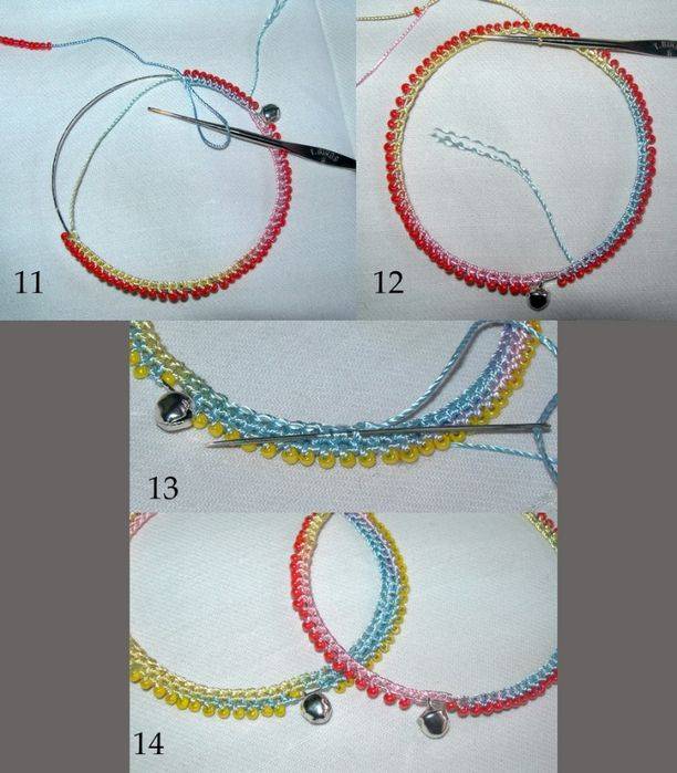 Как плести браслеты из бисера: схемы плетения для начинающих