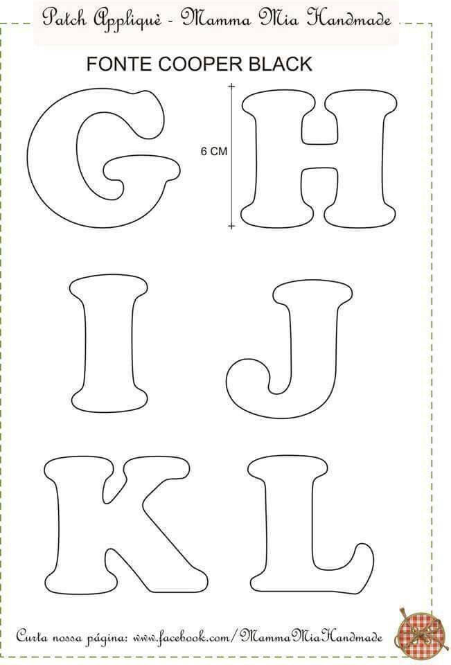 Буквы из фетра своими руками: выкройка и шаблоны для самостоятельного изготовления