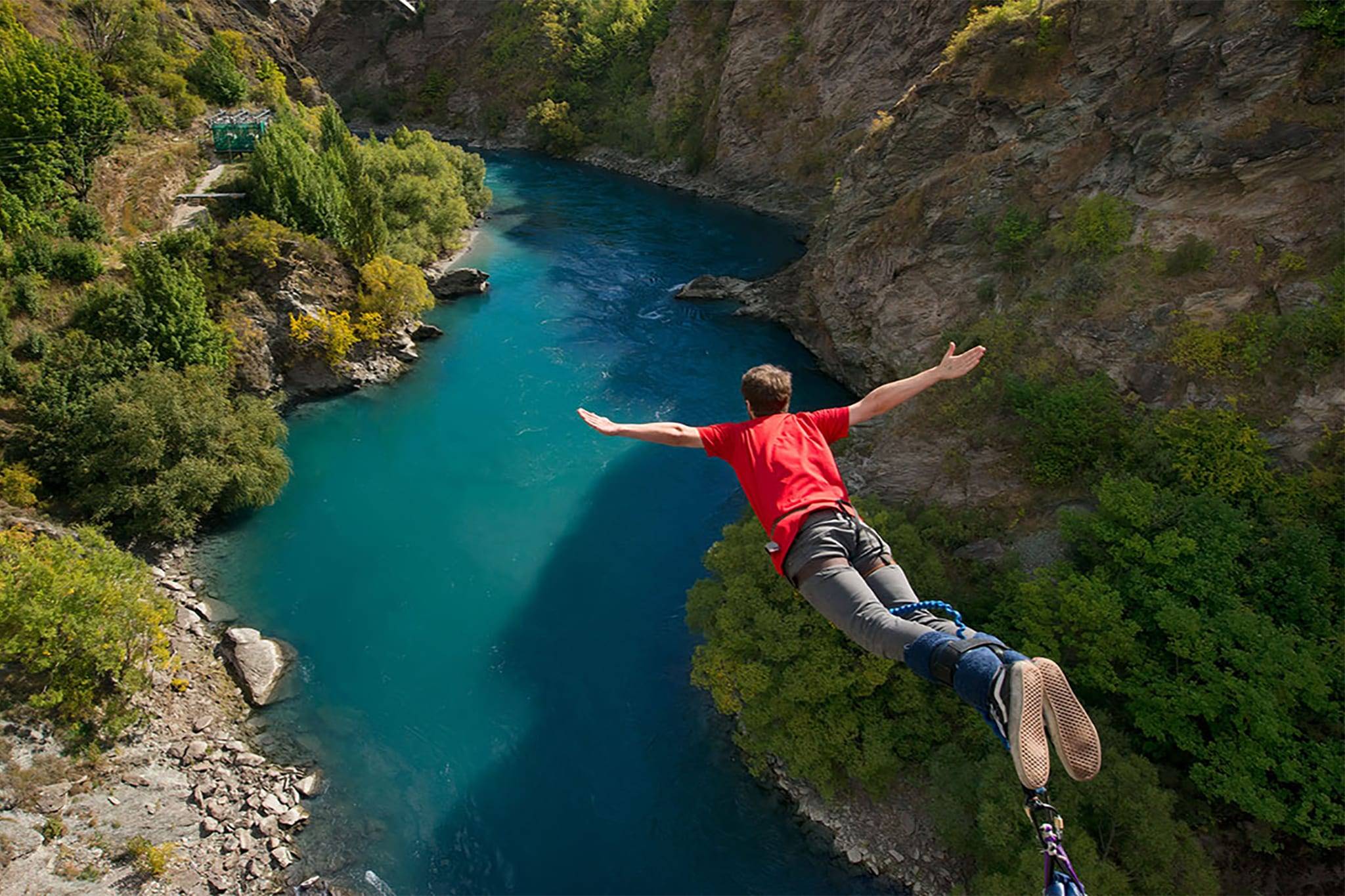 Bungy новая Зеландия