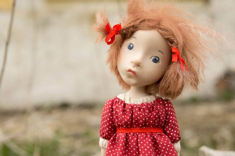 Куклы из полимерной глины: изготовление статической куклы