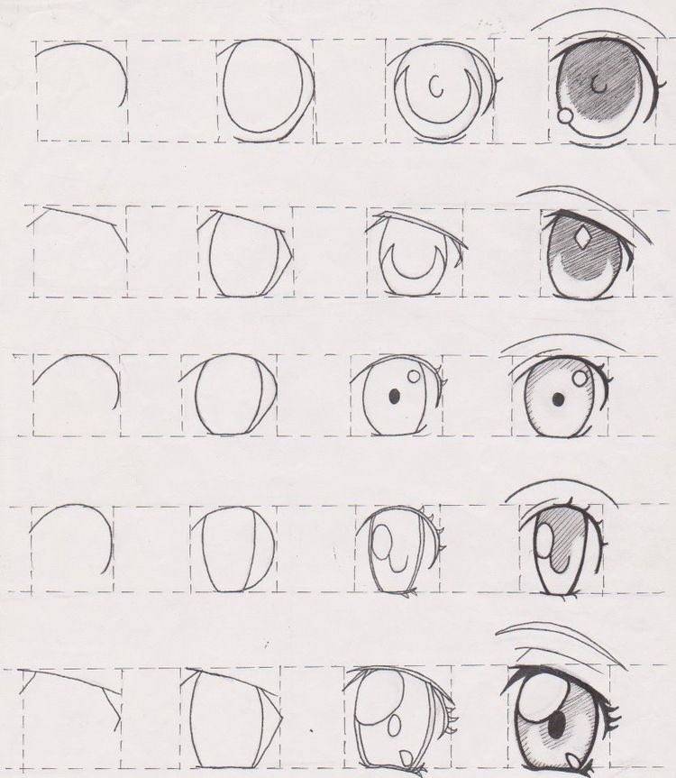 Как нарисовать аниме карандашом: правильные пропорции фигуры и лица, отображение эмоций