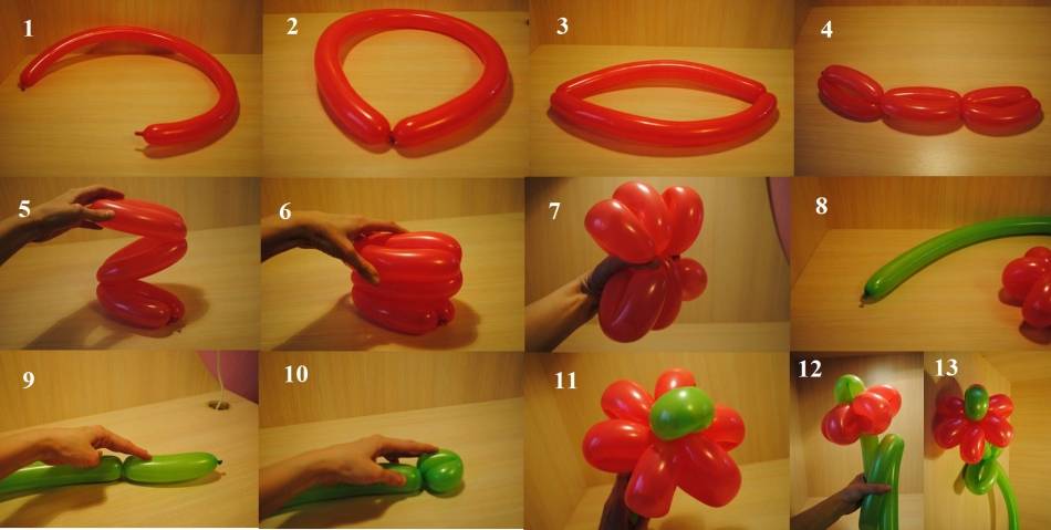 Как из шариков делать игрушки: несколько вариантов с фото
