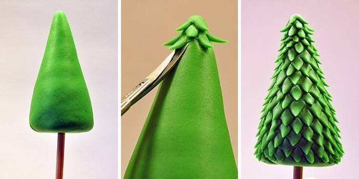 Поделка елка (100 фото) - пошаговые инструкции создания елки из бумаги, шишек, ватных дисков, ниток, макарон