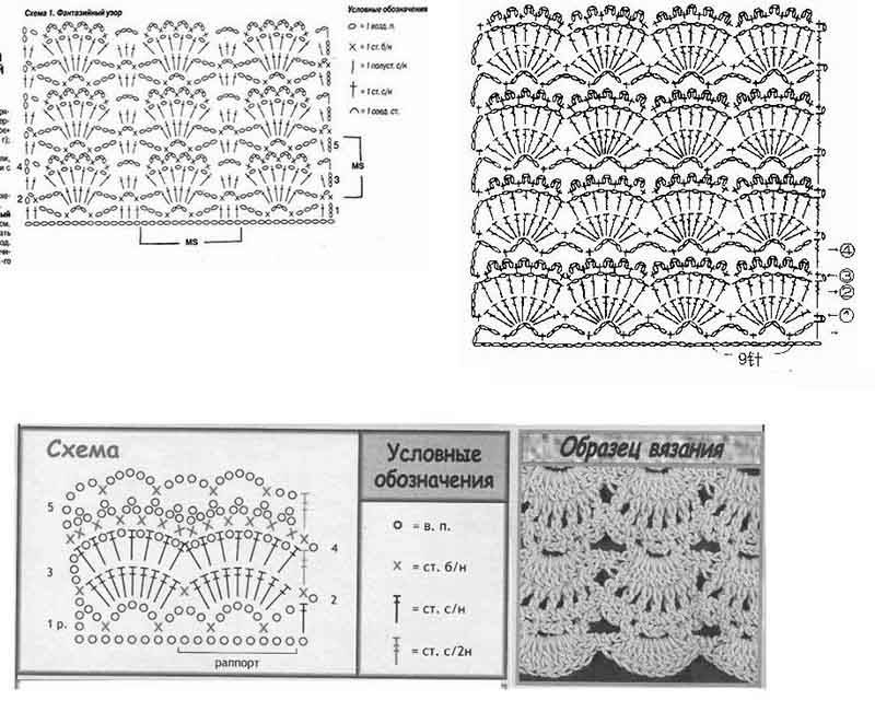 Тунисское вязание — схемы для начинающих и описание видов вязаных изделий крючком