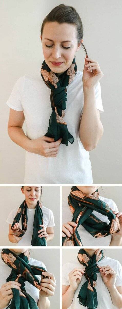20 уникальных способов завязать шарф или как выглядеть неотразимо! :: инфониак