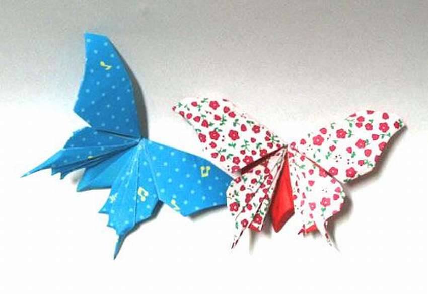 Конспект занятия по конструированию из бумаги в технике оригами «бабочка». воспитателям детских садов, школьным учителям и педагогам - маам.ру