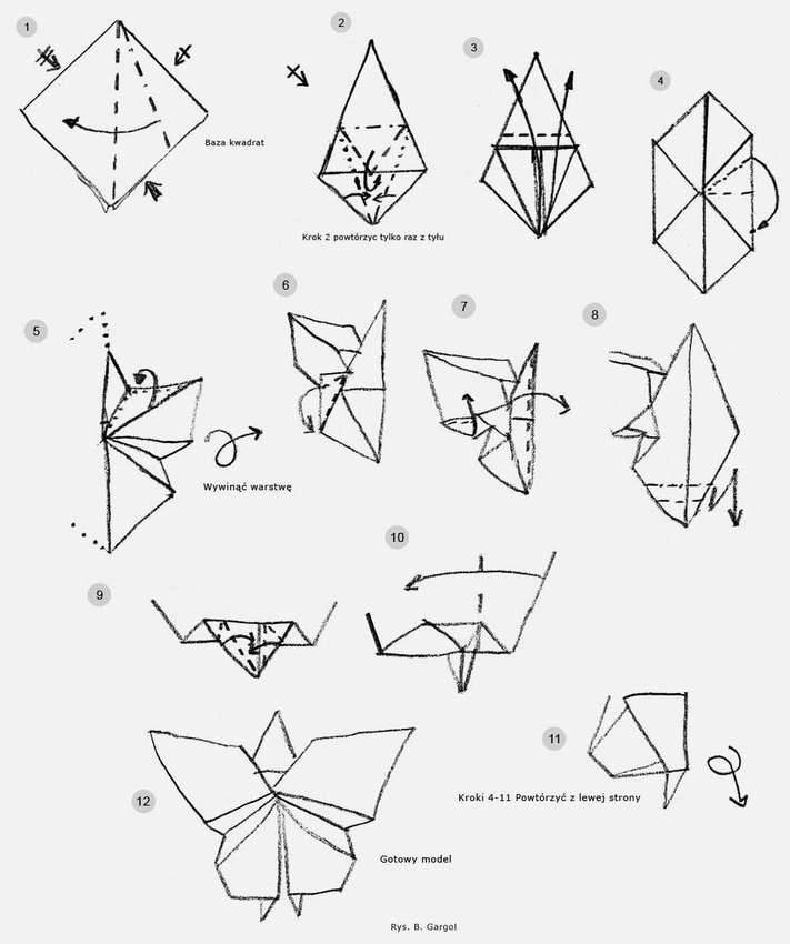 Бабочка оригами из бумаги своими руками: пошаговая инструкция и схема