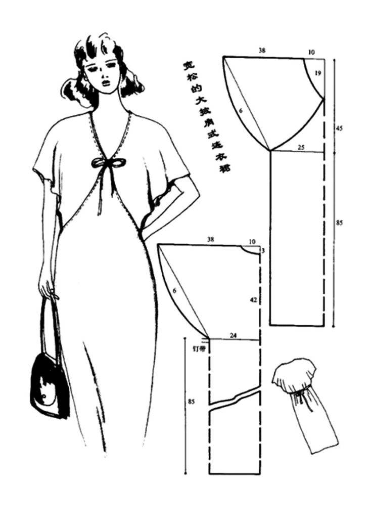 Шитье платьев с выкройками