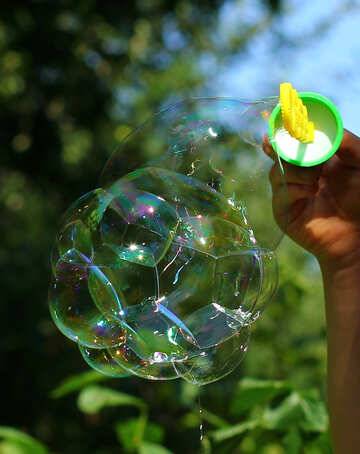 Мыльные пузыри своими руками в домашних условиях