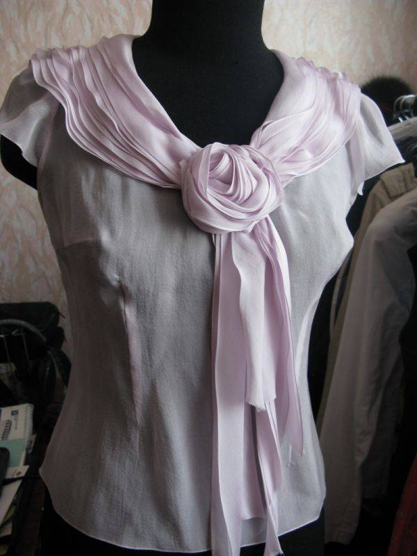 Как сшить женскую блузку своими руками: подробное описание процесса пошива изделия