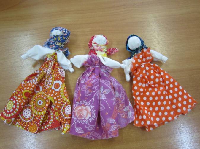 Изготовление куклы из ткани своими руками