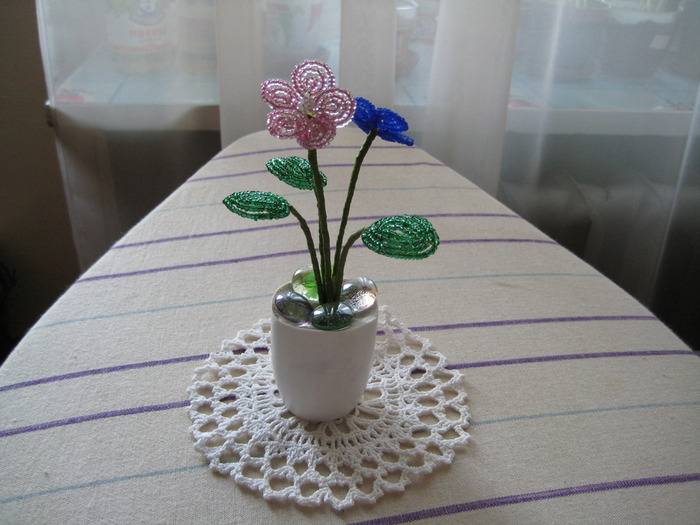 Глициния из бисера: мастер-класс для начинающих со схемами плетения. фото необычных идей, как сделать цветок