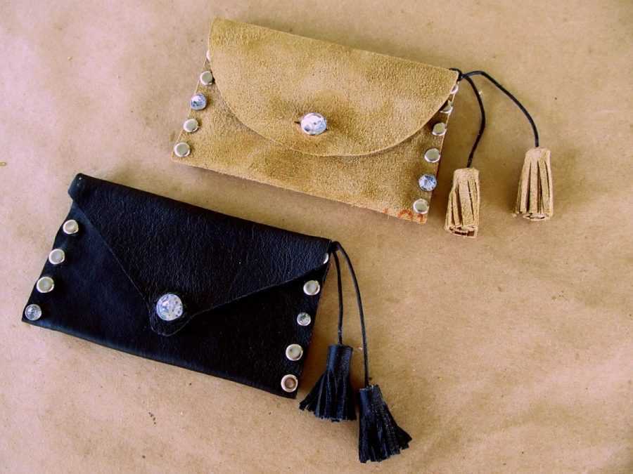 Эксклюзивная сумочка своими руками: клатч из кожи в форме сердца