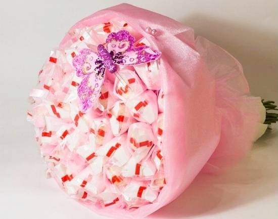 Как сделать букет из конфет своими руками: оригинальные идеи по созданию карамельных и шоколадных цветов
