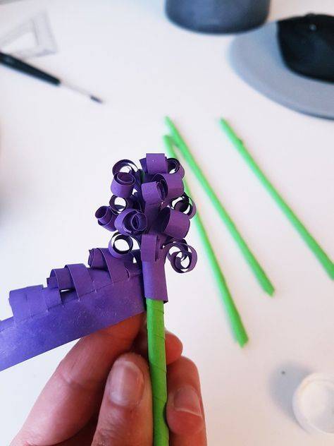 Гиацинт из бумаги: виды оригами и особенности создания цветков