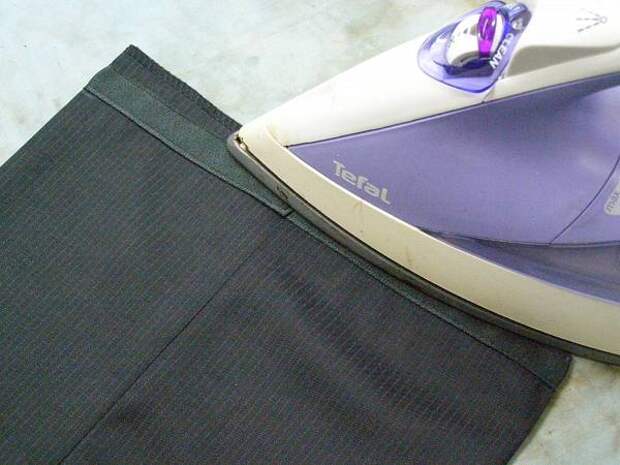Как подшить брюки с помощью ленты с видео и фото. как пользоваться лентой для подшивки брюк утюгом и паутинкой