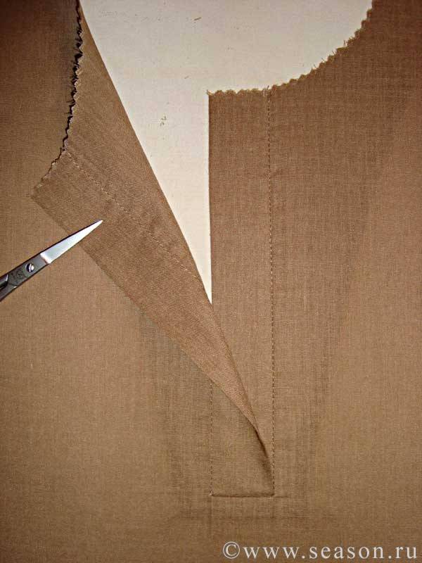 Гардероб мастер-класс шитьё как сшить застежку поло и вшить трикотажный воротник ткань