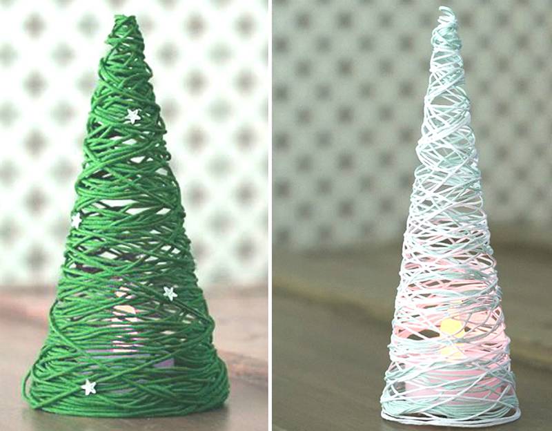 50+ гениальных идей, как сделать новогоднюю елку своими руками