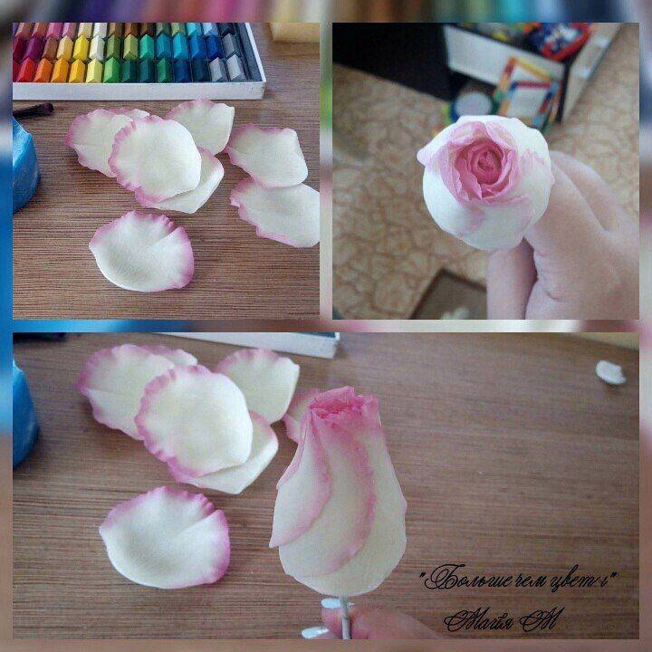 Делаем своими руками цветы из мастики пошагово на примере роз и пионов: от приготовления до применения