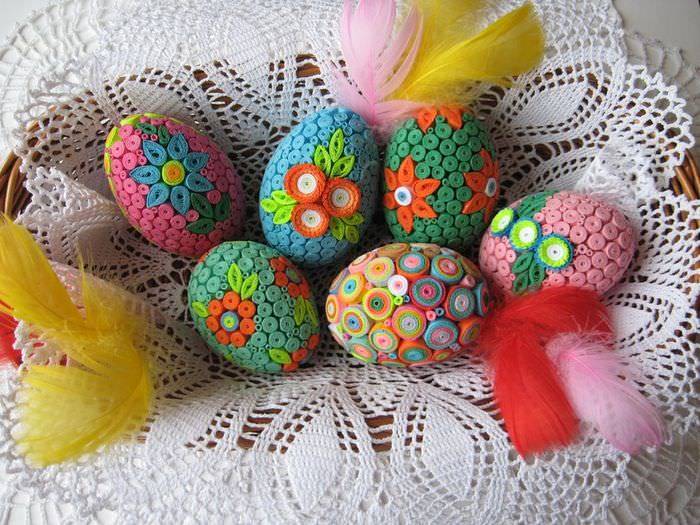 Декор пасхальных яиц без покраски: сделайте своими руками — 10 мастер-классов……… гнезда, корзинки, деревья: 30 способов красиво оформить пасхальные яйца « николлетто