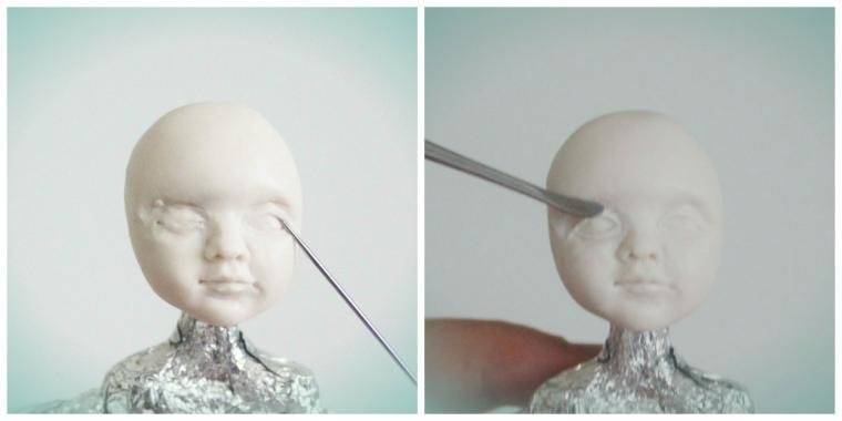 Шарнирная кукла своими руками: из полимерной глины и из холодного фарфора