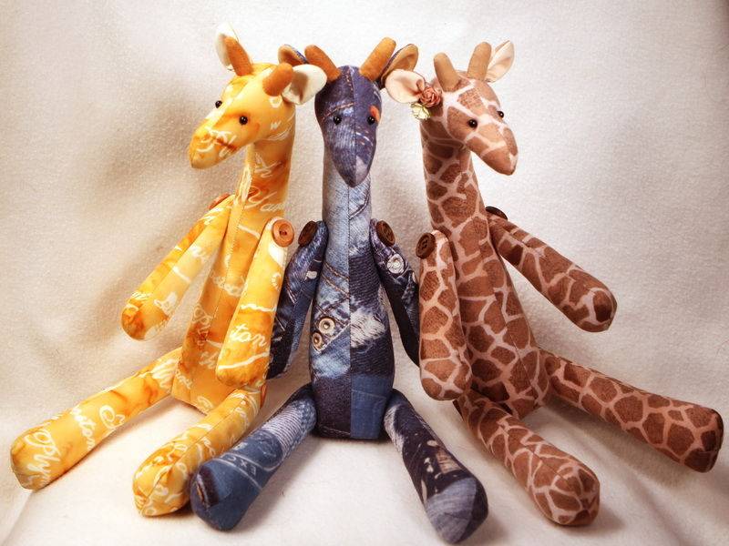 Подробная инструкция как сшить игрушечного жирафа своими руками