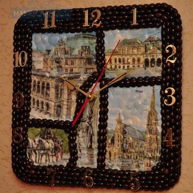 Картины из кофейных зерен — три техники исполнения