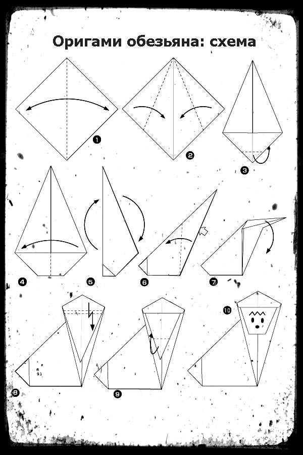 Оригами инструкция в картинках