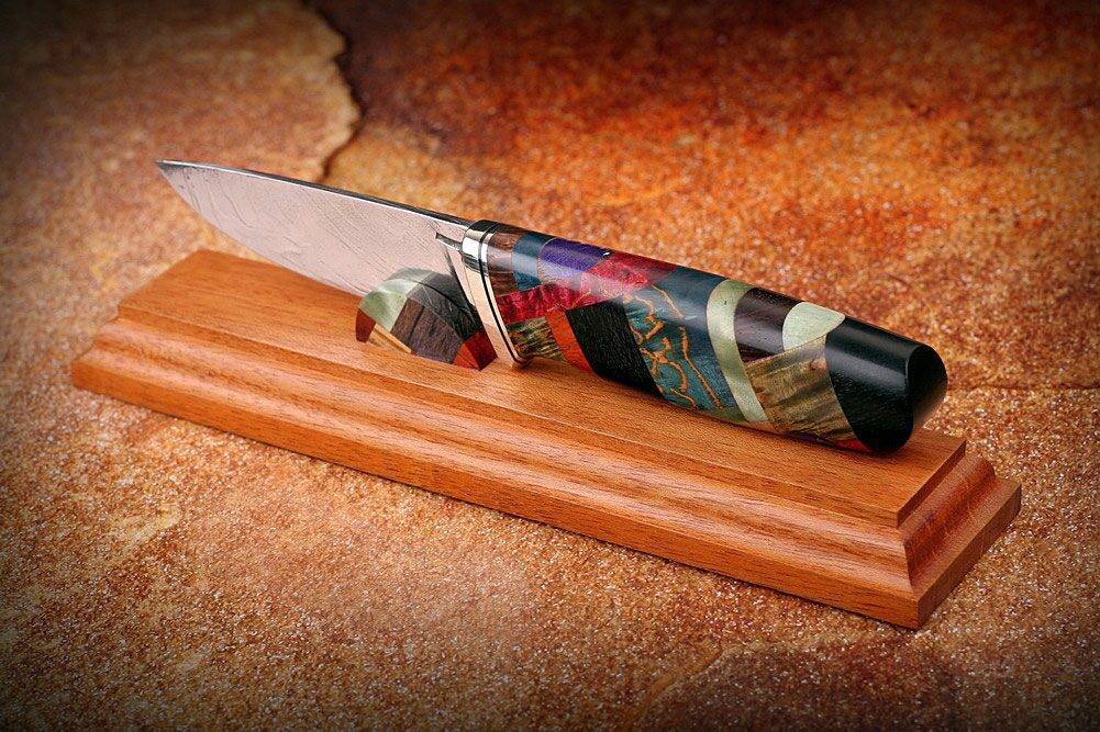 Подставка для ножей: ручная работа и креатив дизайнеров