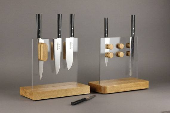 Подставка для ножей своими руками, виды, инструкция по изготовлению